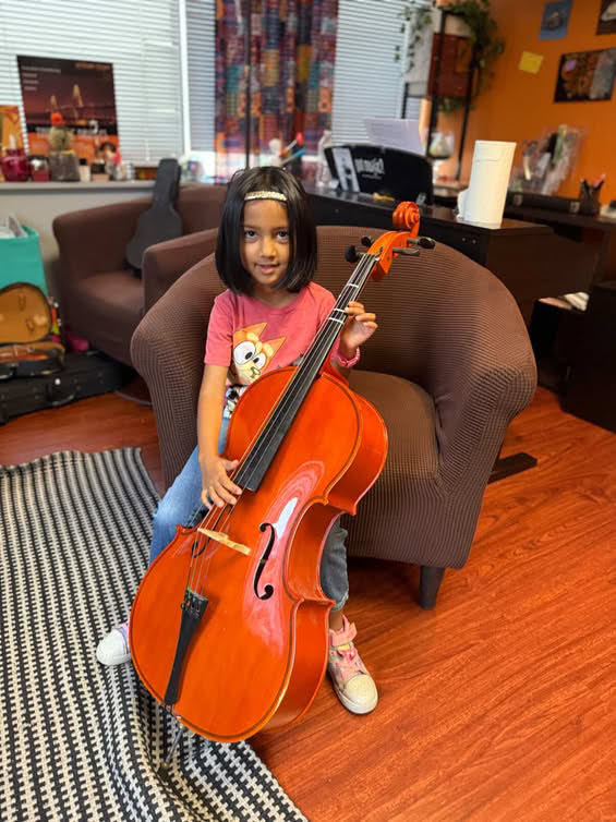 Orange Music Studio student participating in Strings
