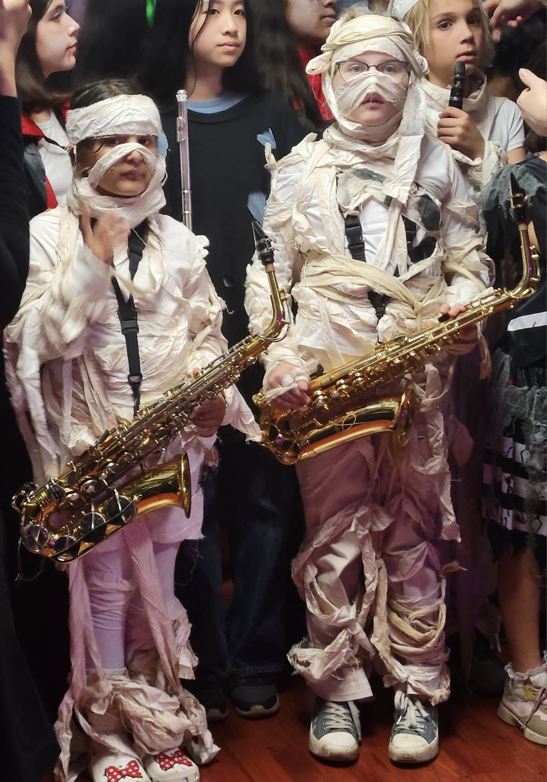 Young musician in the Orange Music Studio Woodwinds program